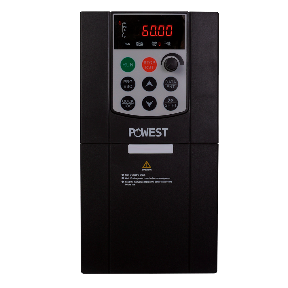 VARIADOR DE FRECUENCIA POWEST  7.5 KW (10 HP) - 380/480 VAC 3 PHASES