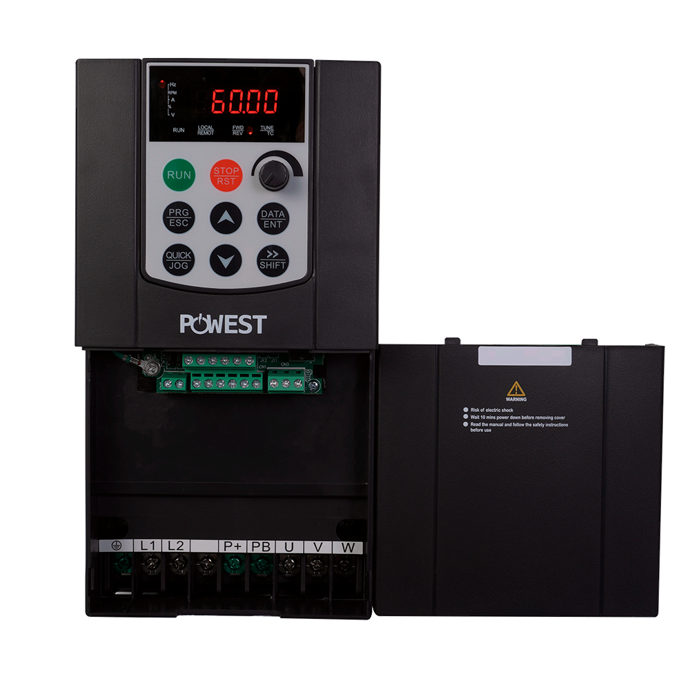 VARIADOR DE FRECUENCIA POWEST  7.5 KW (10 HP) - 380/480 VAC 3 PHASES