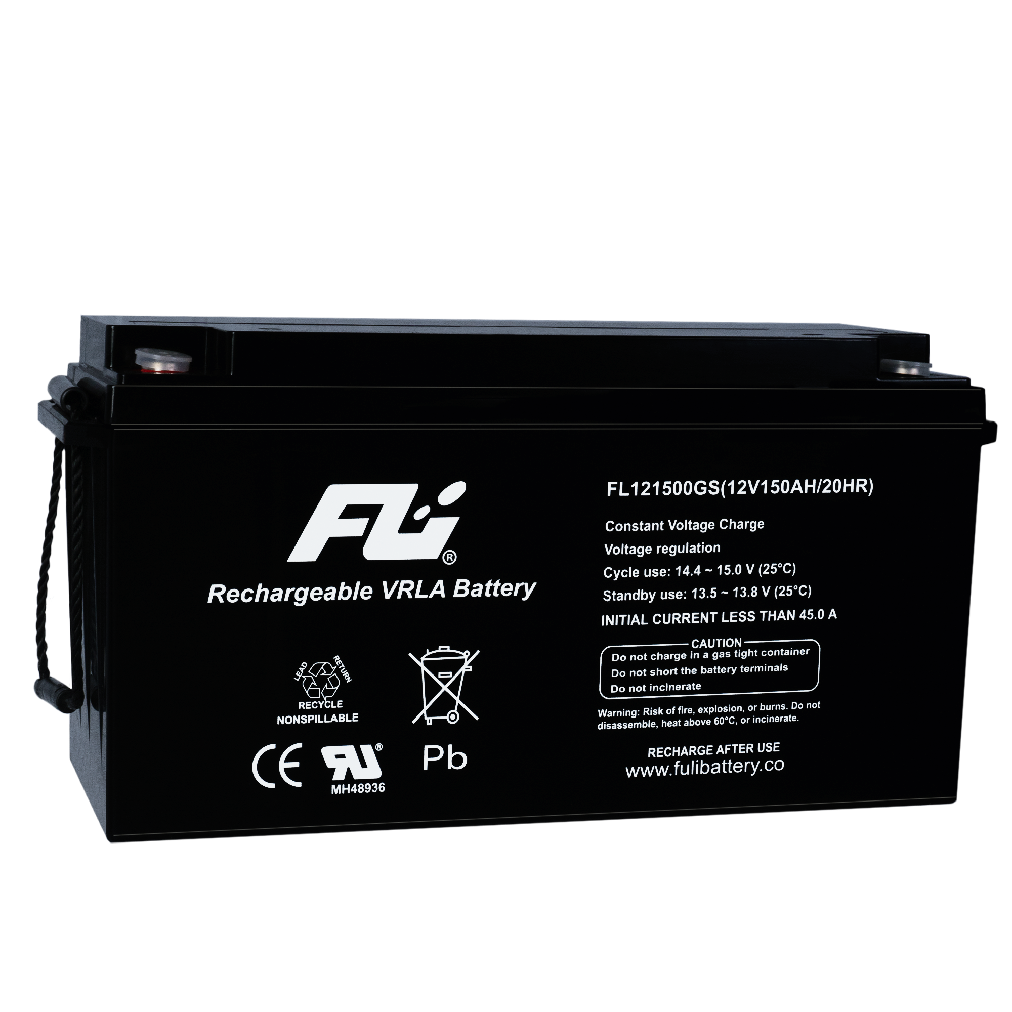 BATERÍA DE GEL 12V-150AH REF. FLG 121500 FULIBATERRY