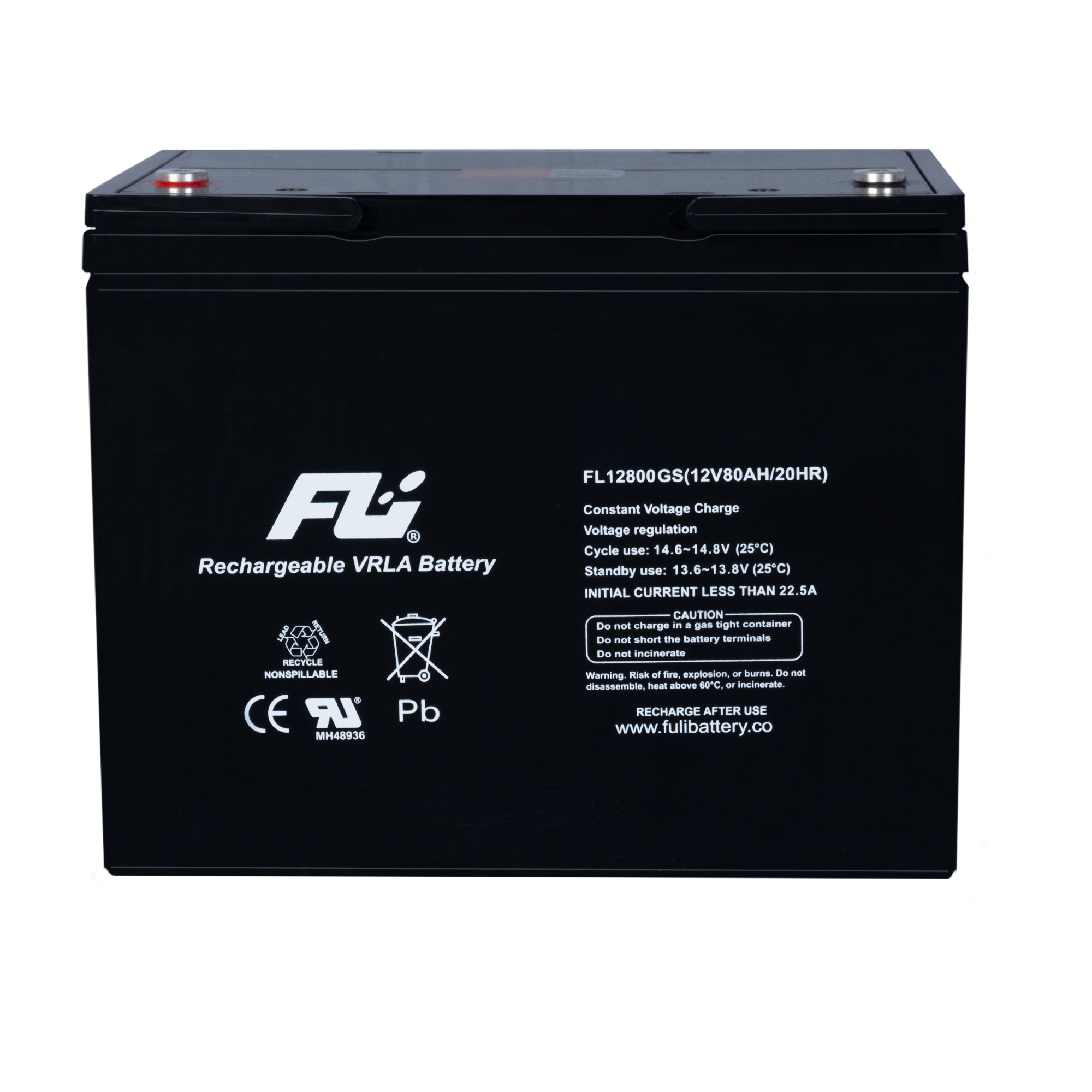 BATERIA SELLADA 12V-80AH REF. FL12800GS FULI BATERRY