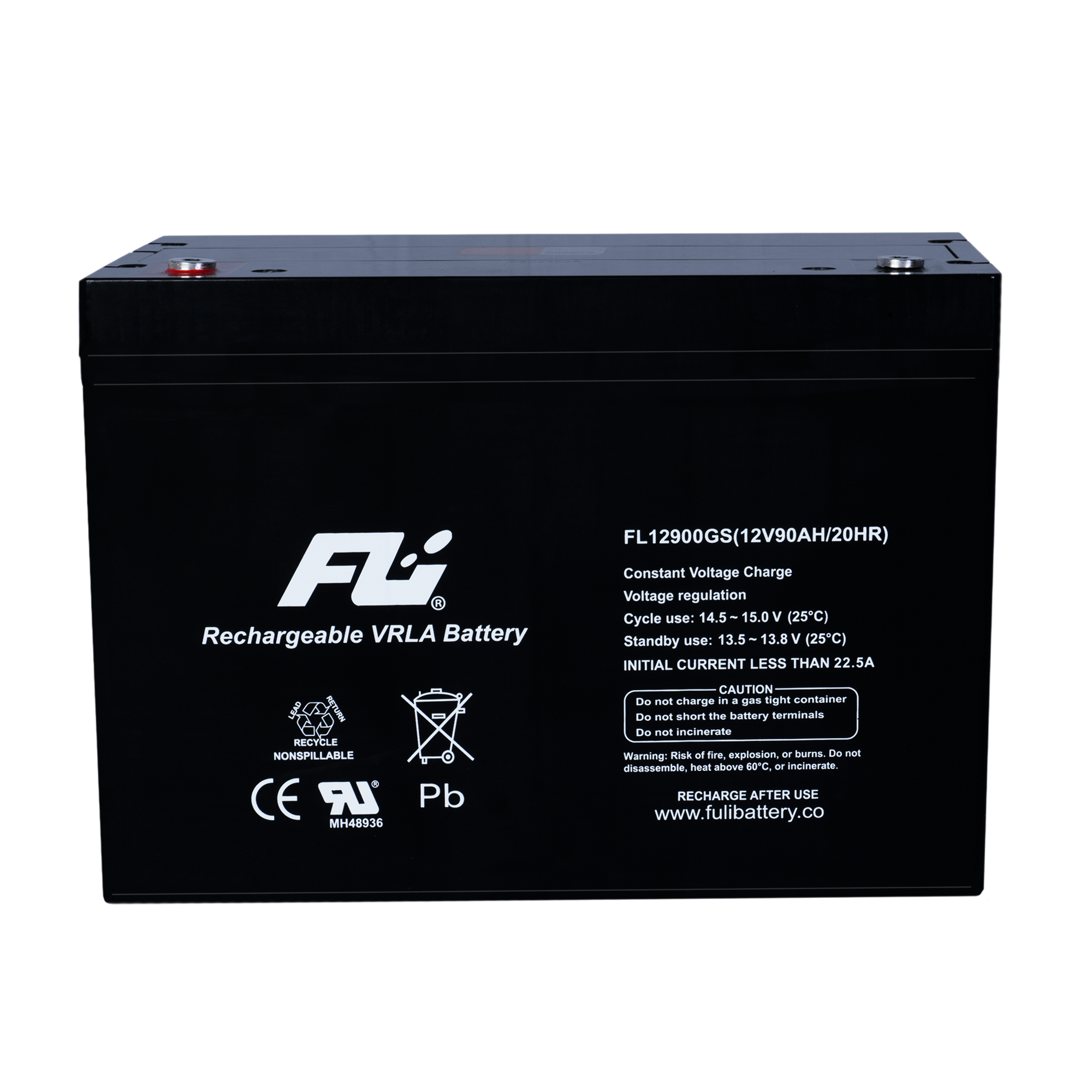 BATERIA SELLADA 12V-90AH REF. FL12900GS FULI BATTERY