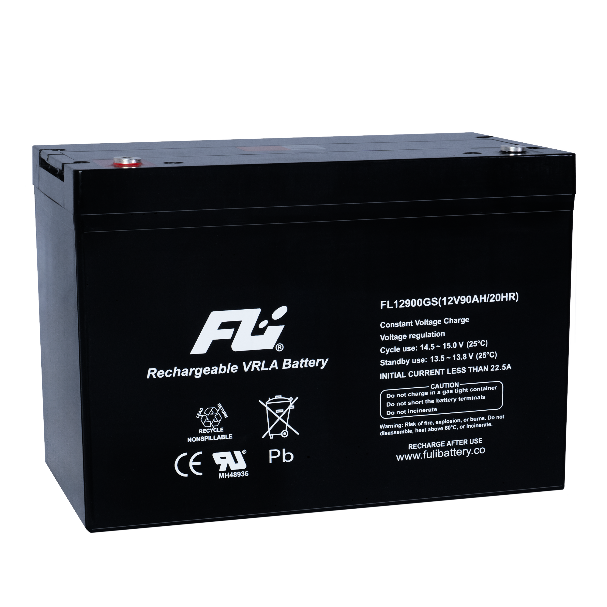 BATERIA SELLADA 12V-90AH REF. FL12900GS FULI BATTERY