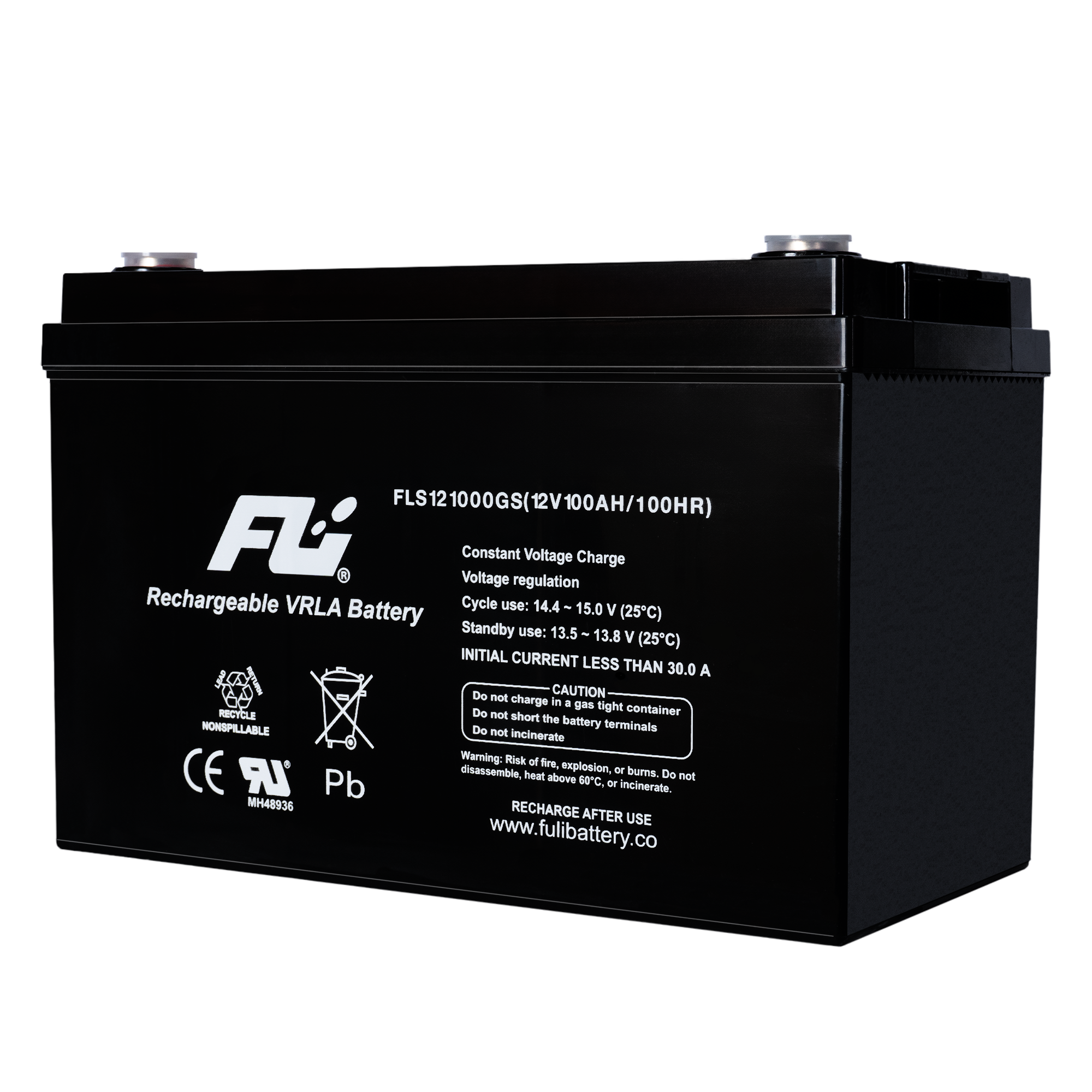 BATERIA SELLADA 12V-100AH REF. FL121000GS FULI BATTERY