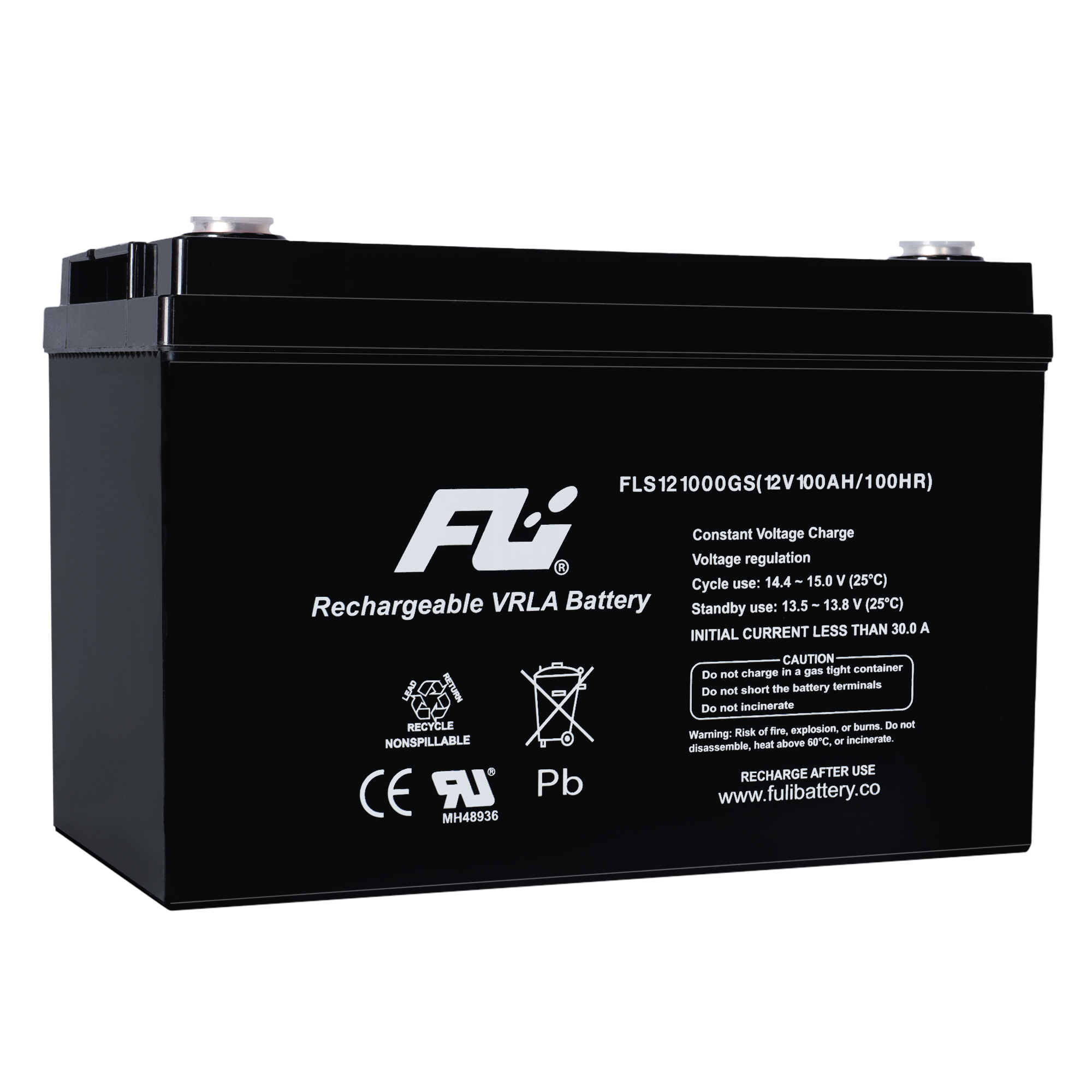 BATERIA SELLADA 12V-100AH REF. FL121000GS FULI BATTERY