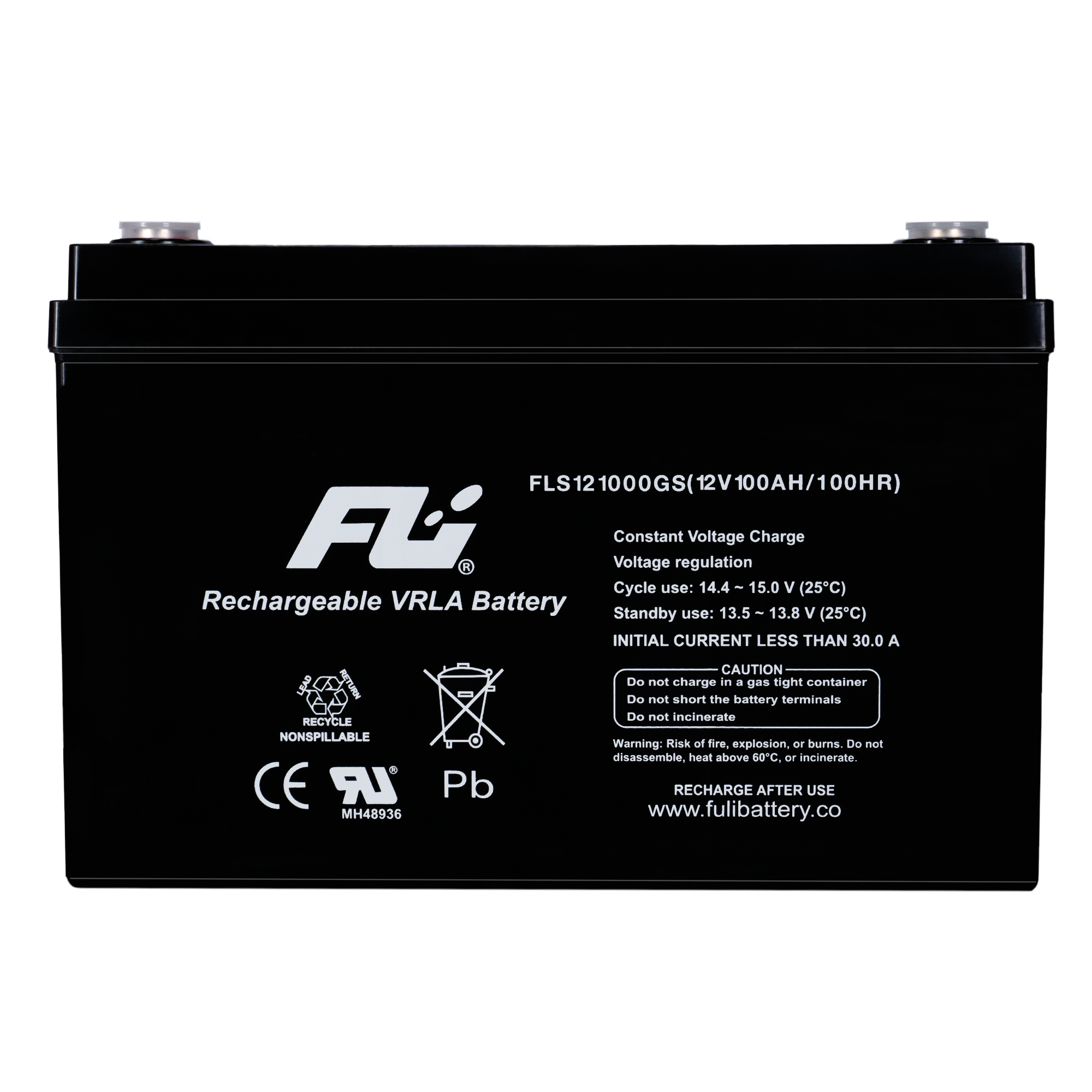 BATERIA SELLADA 12V-100AH REF. FL121000GS FULI BATTERY