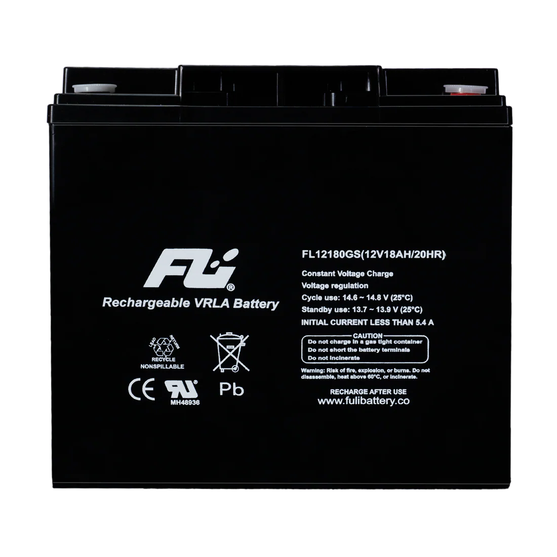 BATERIA SELLADA 12V-18AH REF. FL12180GS FULI BATTERY