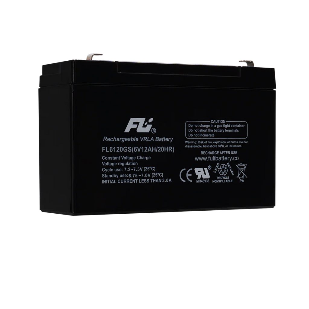 BATERIA SELLADA 6V-12AH REF. FL6120GS FULI BATTERY