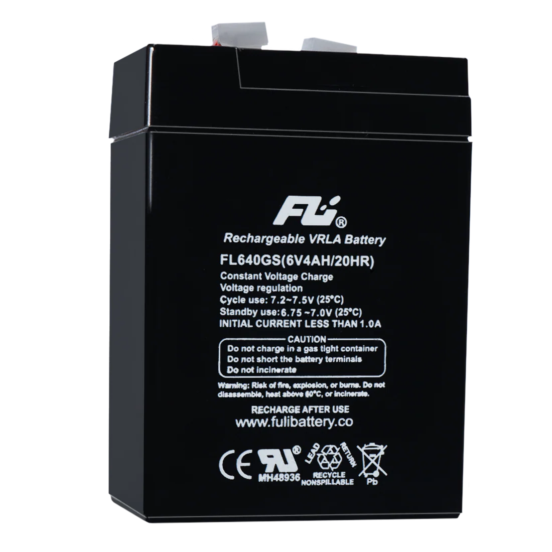 BATERIA SELLADA 6V-4AH REF. FL640GS FULI BATTERY
