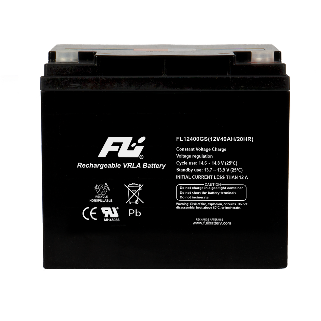 BATERIA SELLADA 12V-40AH REF. FL12400GS FULI BATTERY