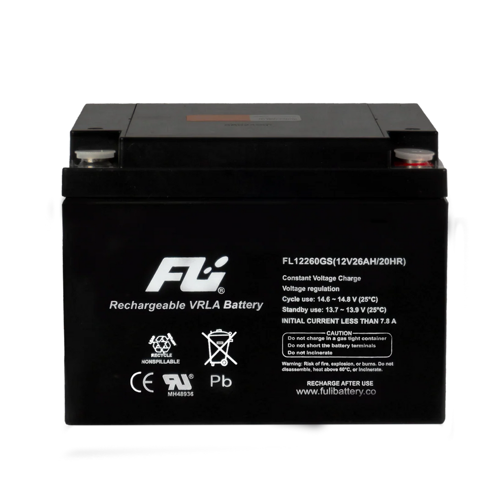 BATERIA SELLADA 12V-26AH REF. FL12260GS FULI BATTERY