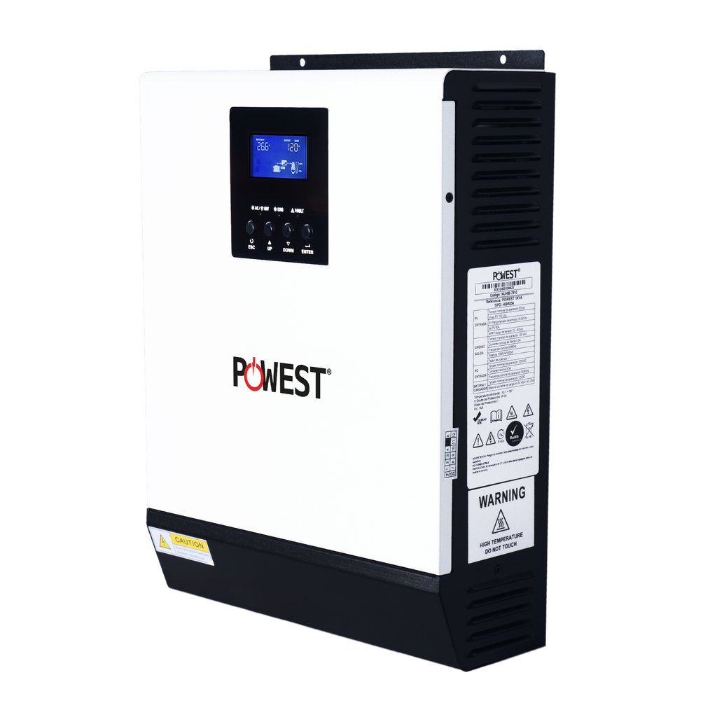 INVERSOR HIBRIDO SOLAR 1KVA 12V OFF GRID POWEST