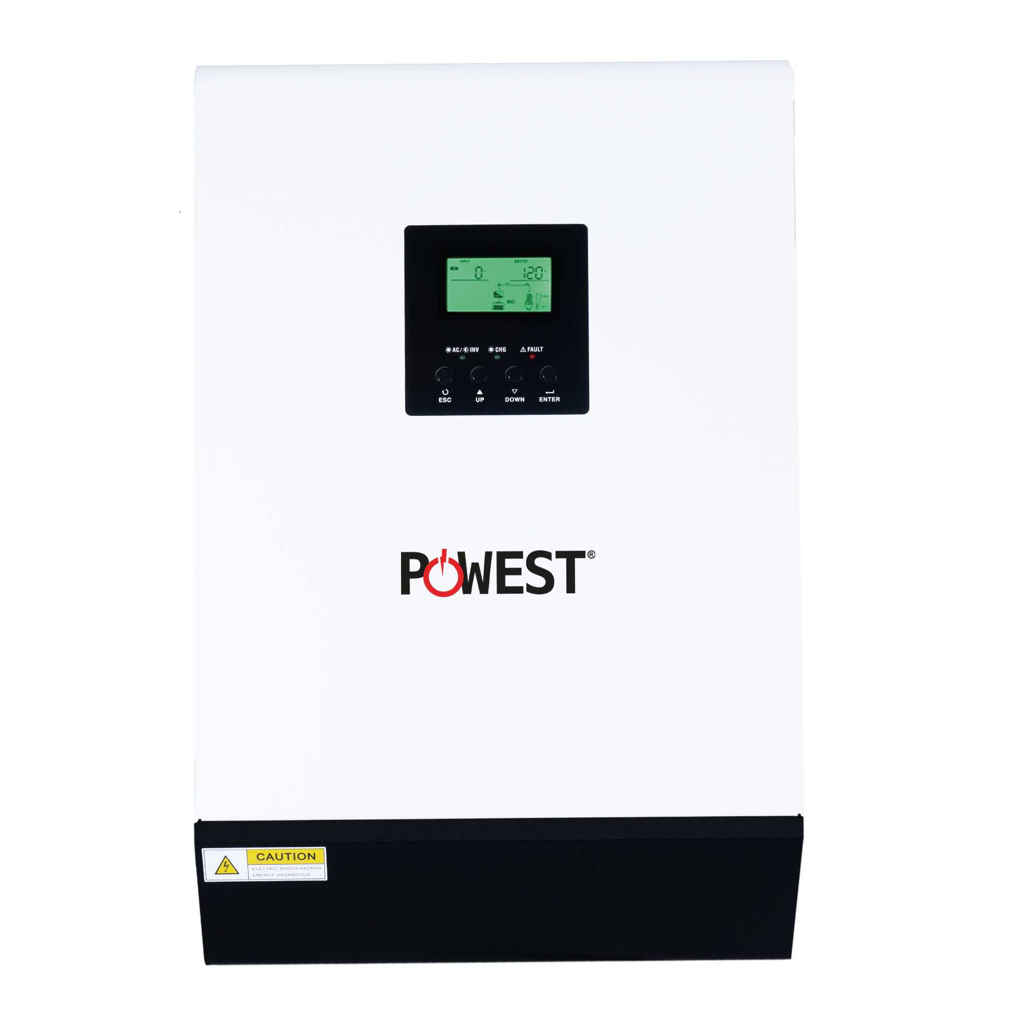 INVERSOR HIBRIDO SOLAR 3KVA 24V ON GRID POWEST