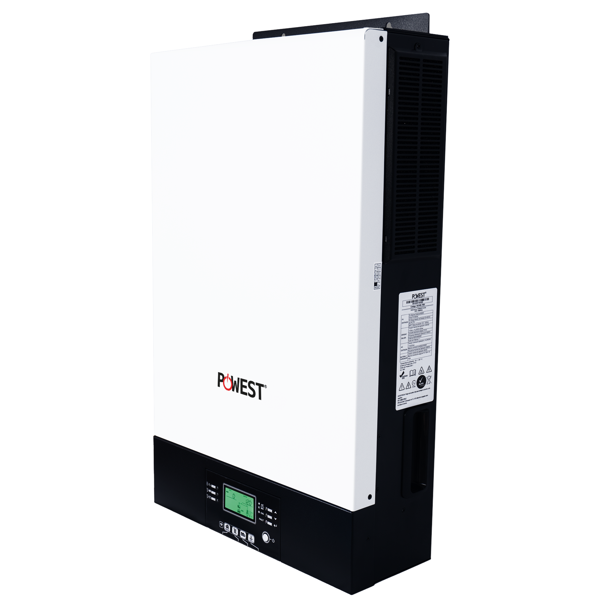 INVERSOR HIBRIDO SOLAR 6KVA 48V ON GRID POWEST
