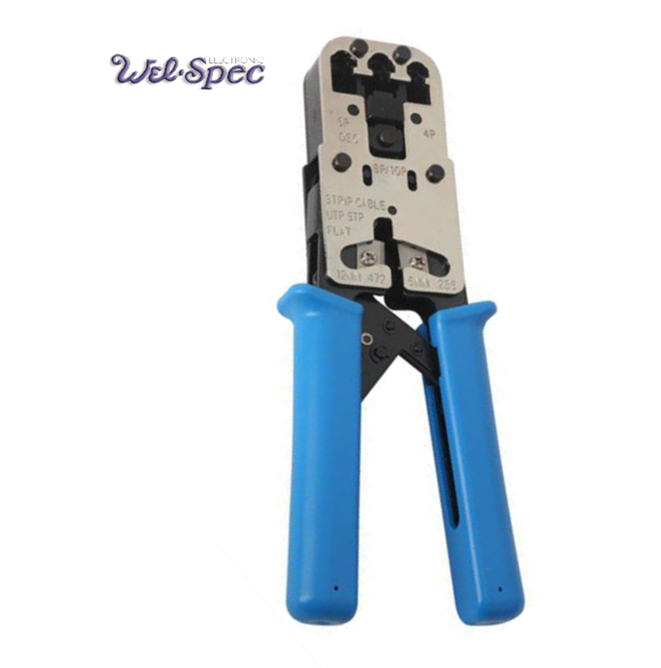 PONCHADORA PLUG RJ45/RJ11/RJ10 WELSPEC