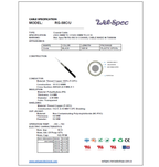 COAXIAL RG58C/U 100% COBRE WELSPEC 305M
