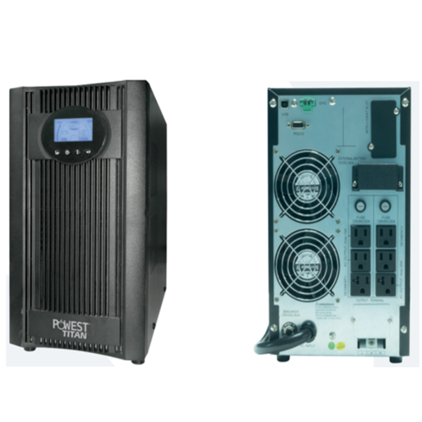 UPS 3KVA ONLINE TITAN POWEST