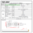CABLE AUDIO DUPLEX POLARIZADO AWG22 TOP SPEC 305M