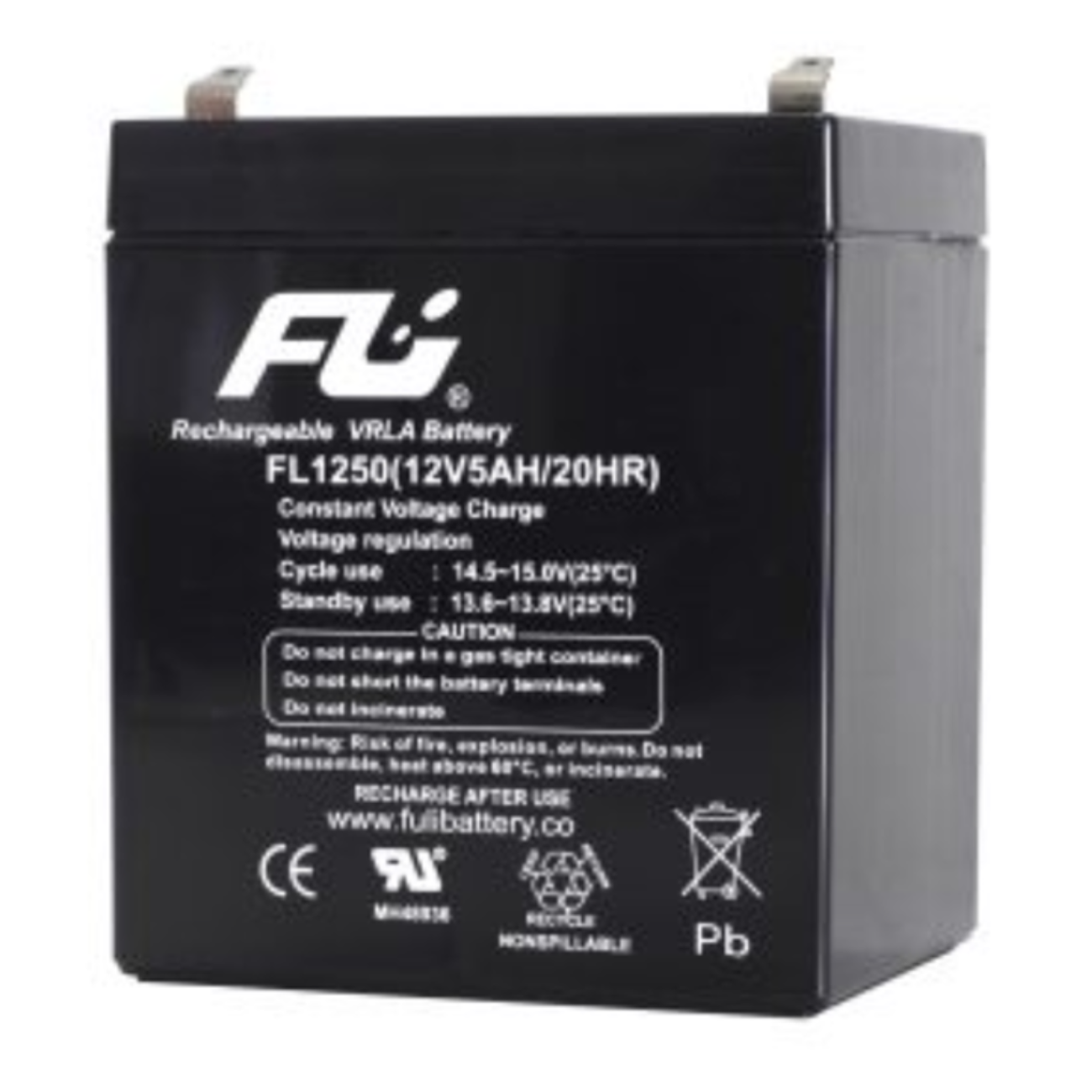 BATERIA SELLADA 12v 5AH. REF.FL1250GS FULI BATTERY