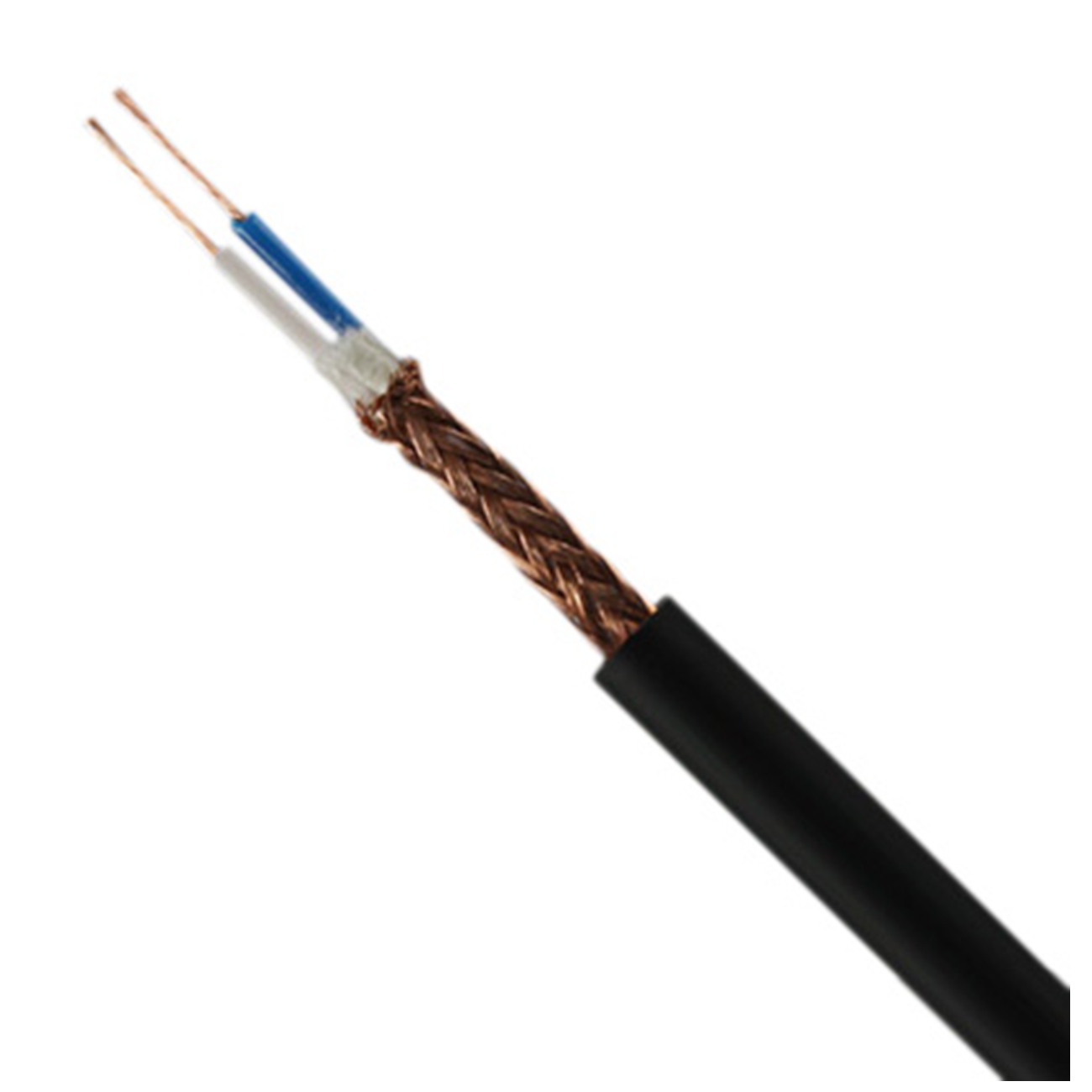 CABLE MICRÓFONO STEREO GRUESO JY-2066 WELSPEC 152M CAJA 2 ROLLOS